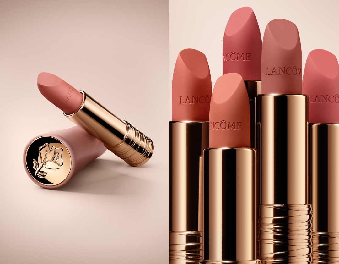 蘭蔻「絕對完美柔霧唇膏」全新裸粉色系｜建議售價NTD1,380