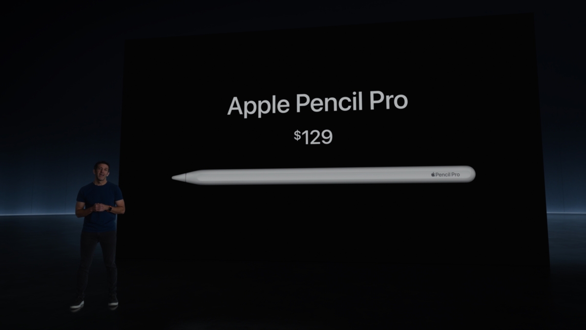 Apple Pencil Pro只支援這一代iPad Pro