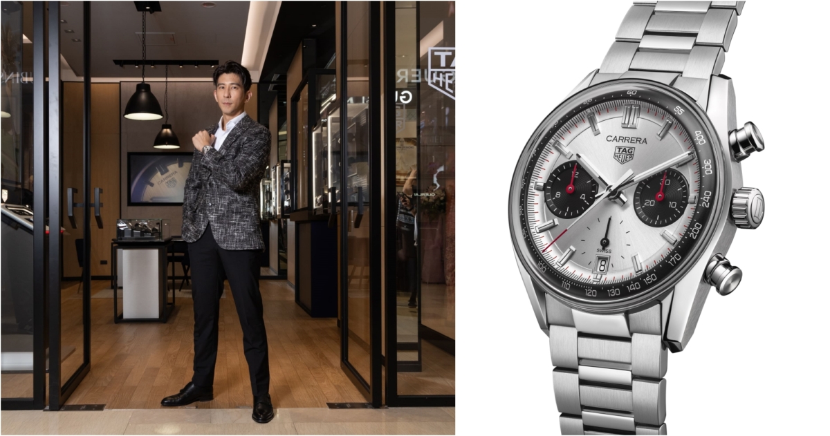 TAG Heuer Carrera 計時腕錶銀面鍊帶款_參考編號CBS2216.BA0041，NT218,700