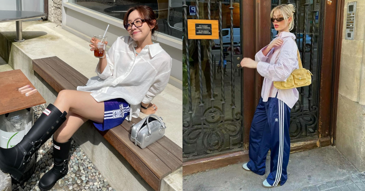 藍色運動長、短褲穿搭參考