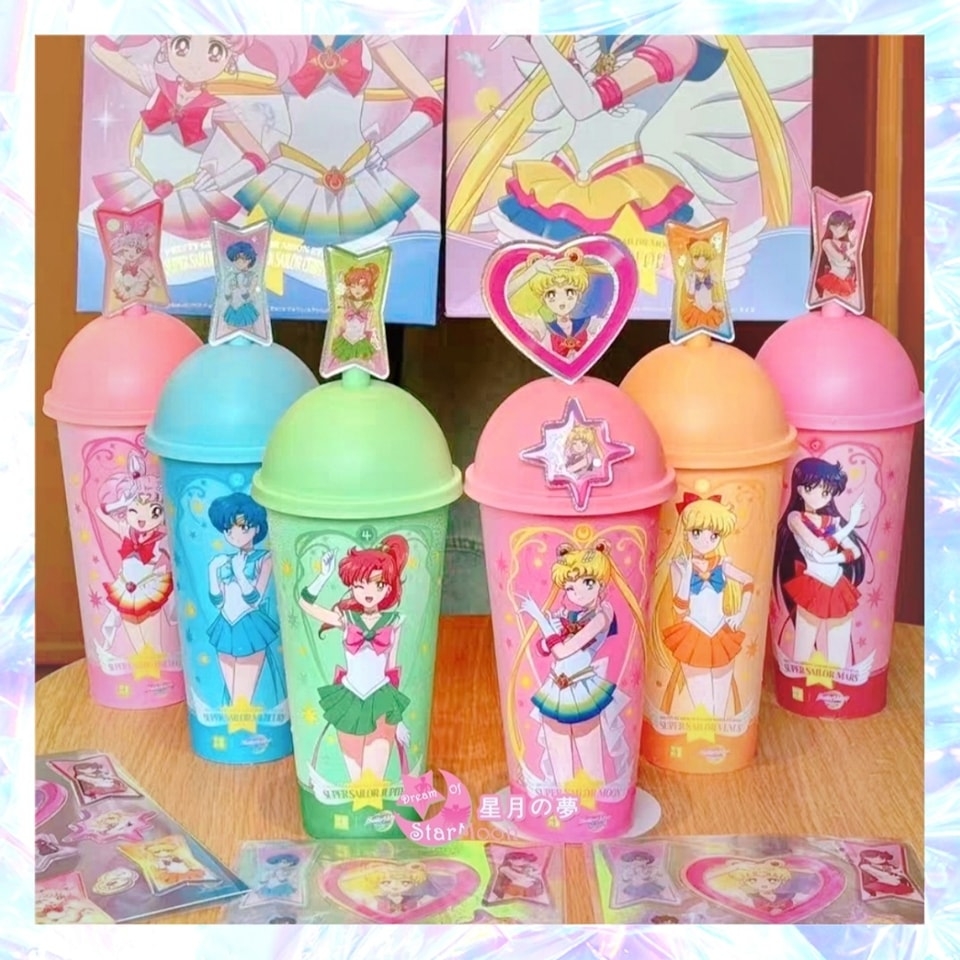 月光仙子「彩虹變色杯」一共6款。