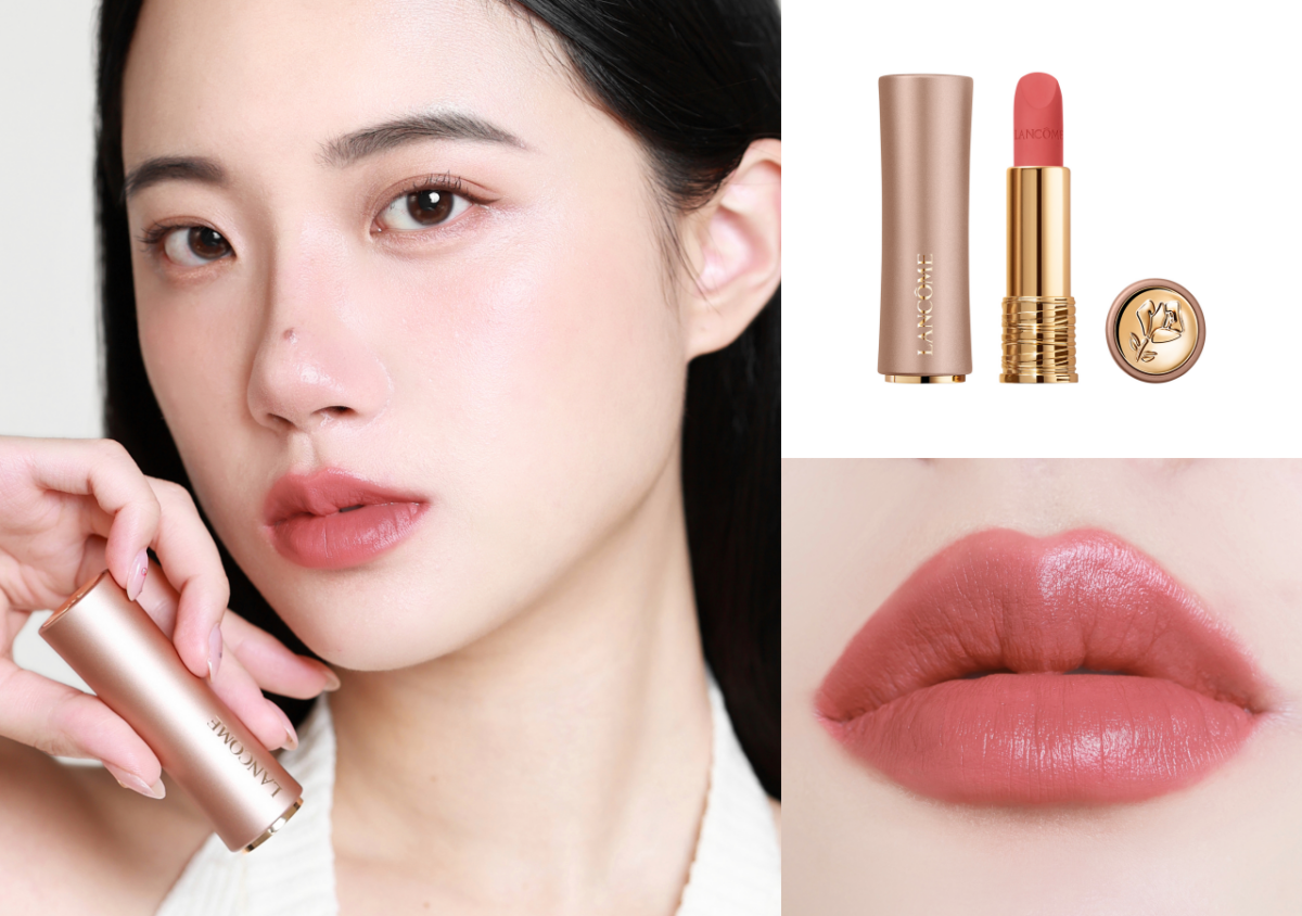 蘭蔻「絕對完美柔霧唇膏」全新裸粉色系 #315 熱戀裸粉｜建議售價NTD1,380