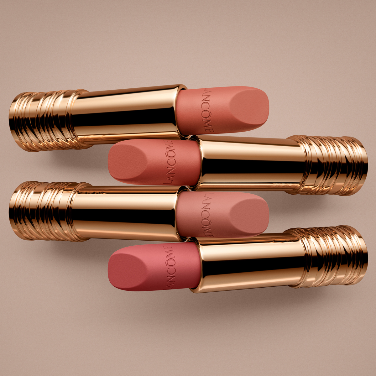 蘭蔻「絕對完美柔霧唇膏」全新裸粉色系｜建議售價NTD1,380