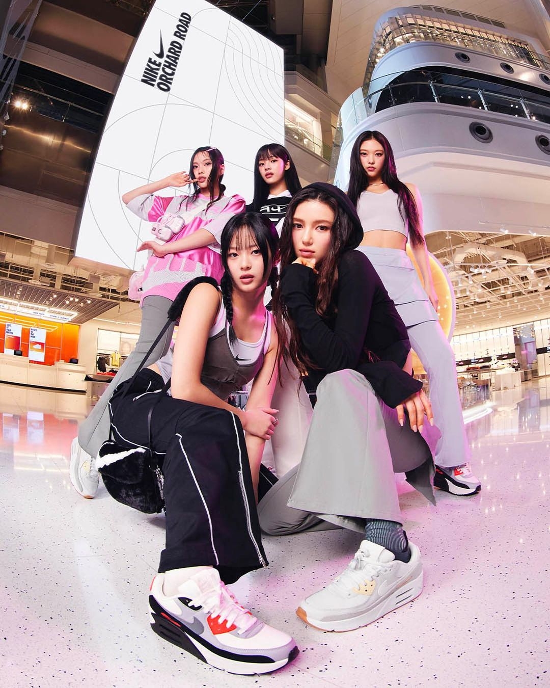 NewJeans所有團員都是Nike代言大使