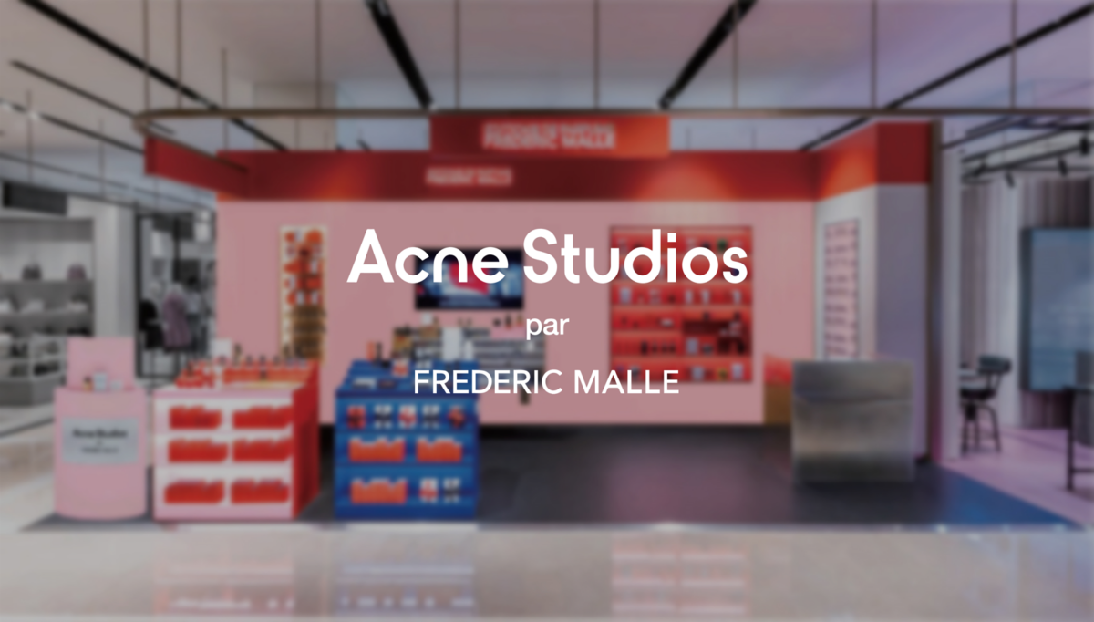 Acne Studios Par Frederic Malle 限時粉紅色馥馬爾專櫃