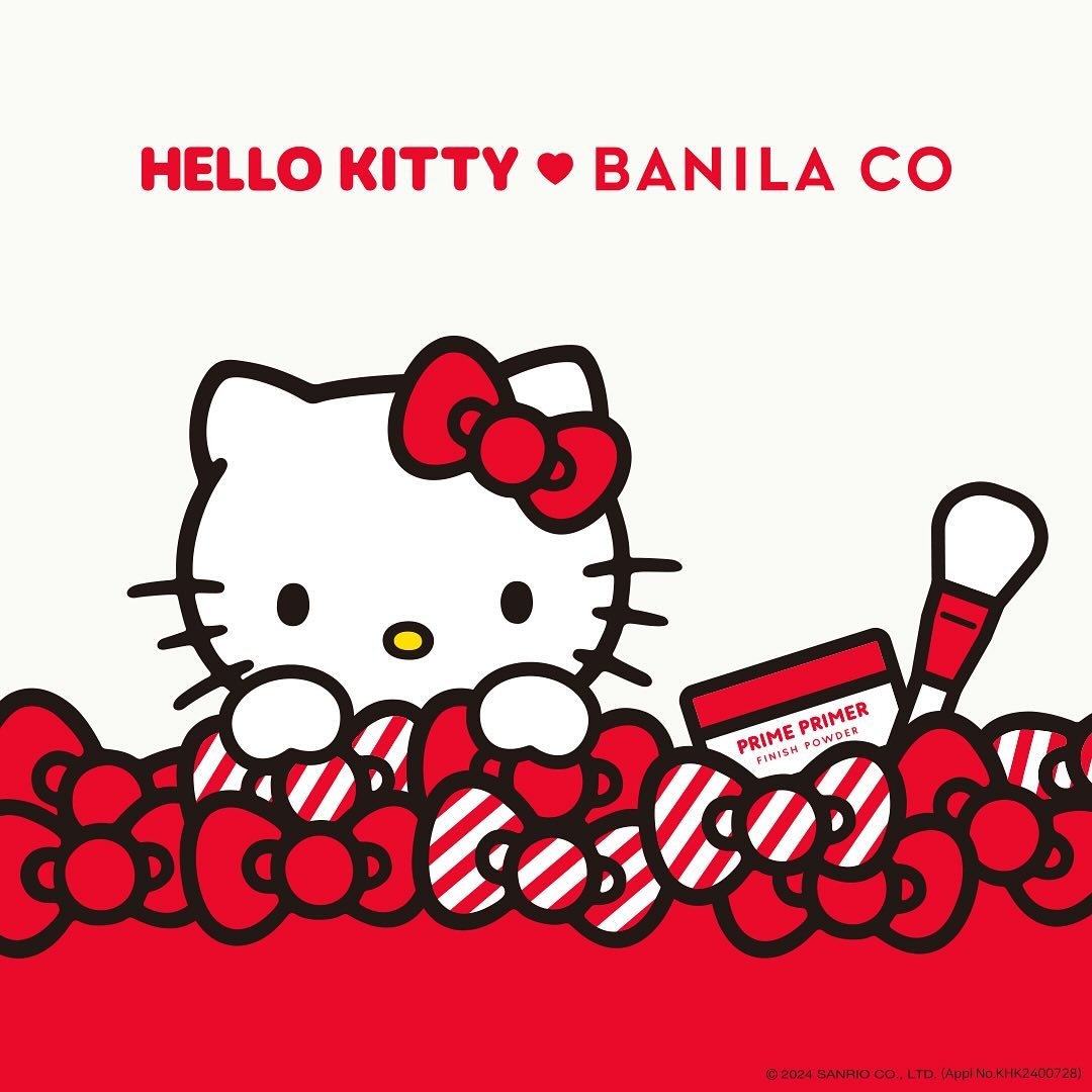 BANILA CO 卸妝膏、粉底霜、妝前乳遇上了 Hello Kitty
