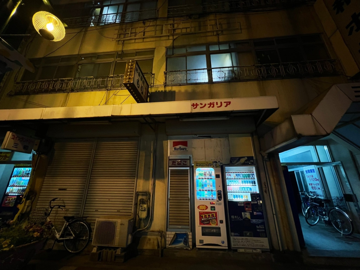 日本便宜住宿的旅館外觀