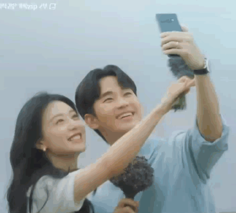 金秀賢、金智媛《淚之女王》幕後花絮