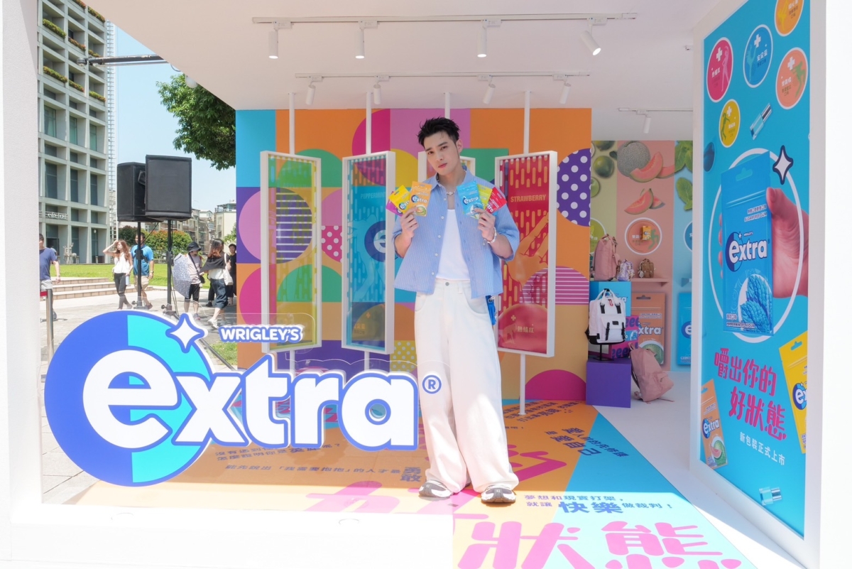 一日店長黃偉晉搶先開箱extra®品牌屋，真性情透露自己能隨時重返好狀態的秘密。