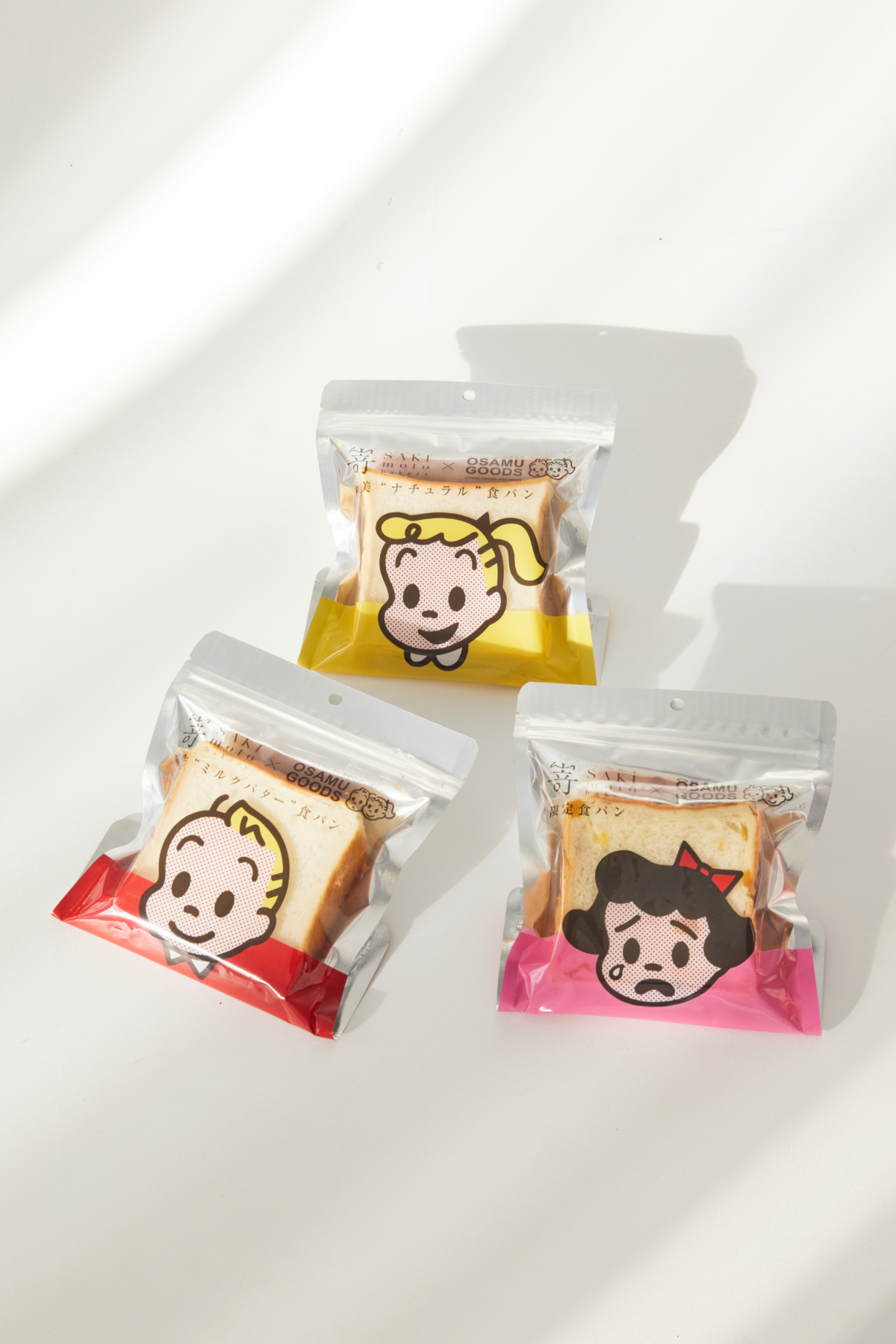  嵜本生吐司聯名日本可愛始祖「OSAMU GOODS」吐司包裝