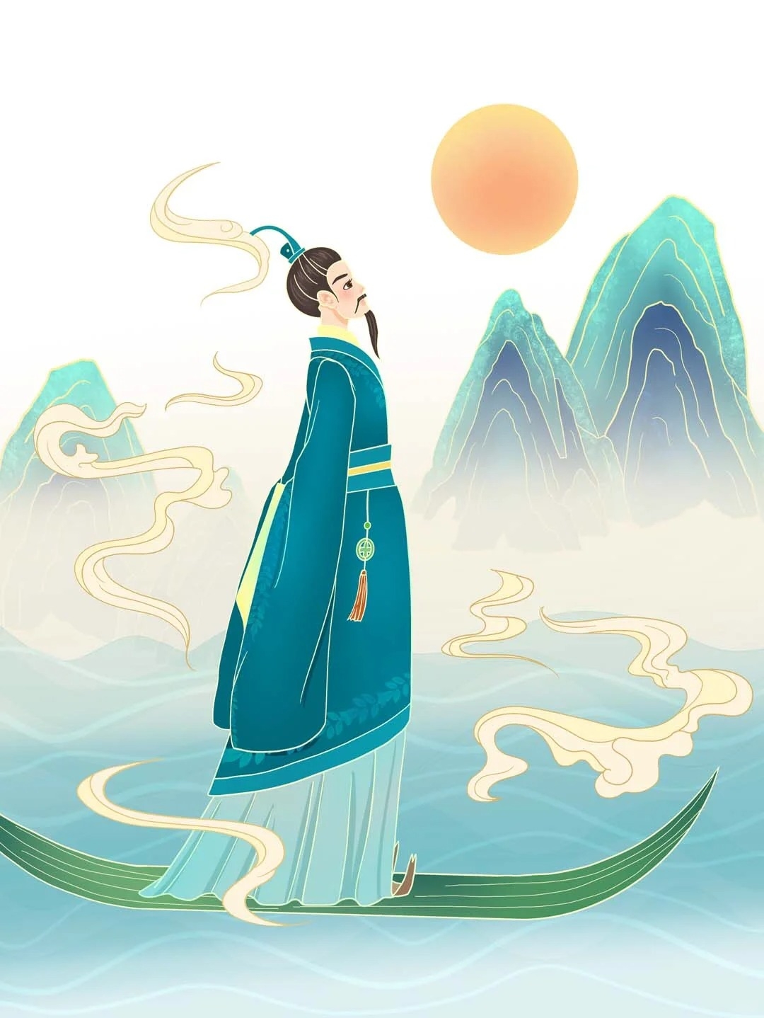 端午節的由來是為了紀念屈原