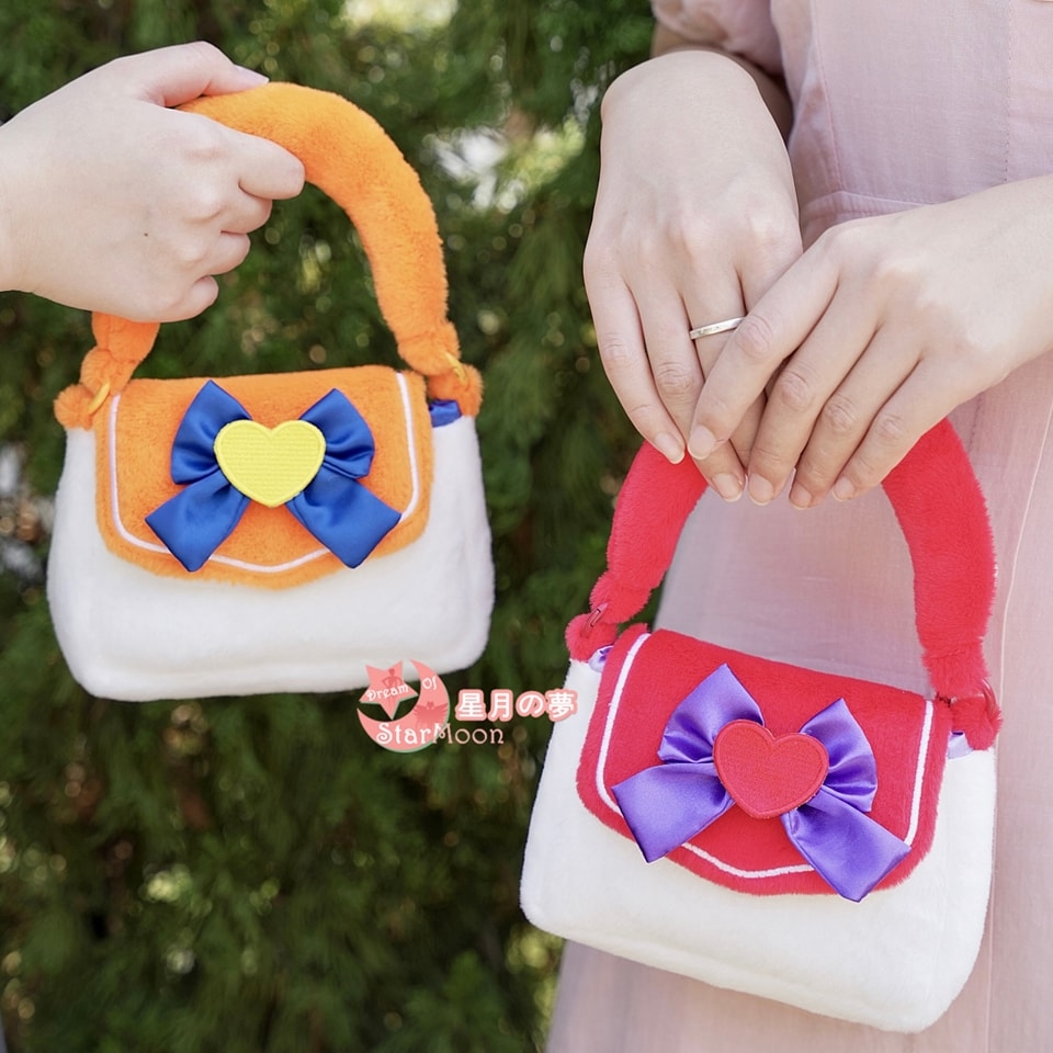 美少女戰士毛絨包猶如可愛小廢包。