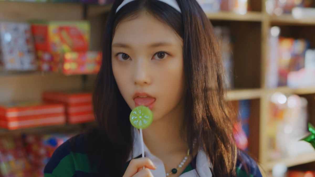 NewJeans在台灣雜貨店拍攝