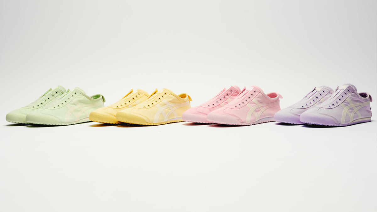 Onitsuka Tiger鬼塚虎 MEXICO 66 SLIP-ON(淡綠色/淡黃色/淡粉色/淡紫色,NT$ 3,480