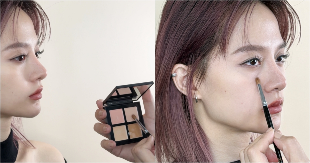 黑眼圈遮瑕步驟03：暗沉型黑眼圈