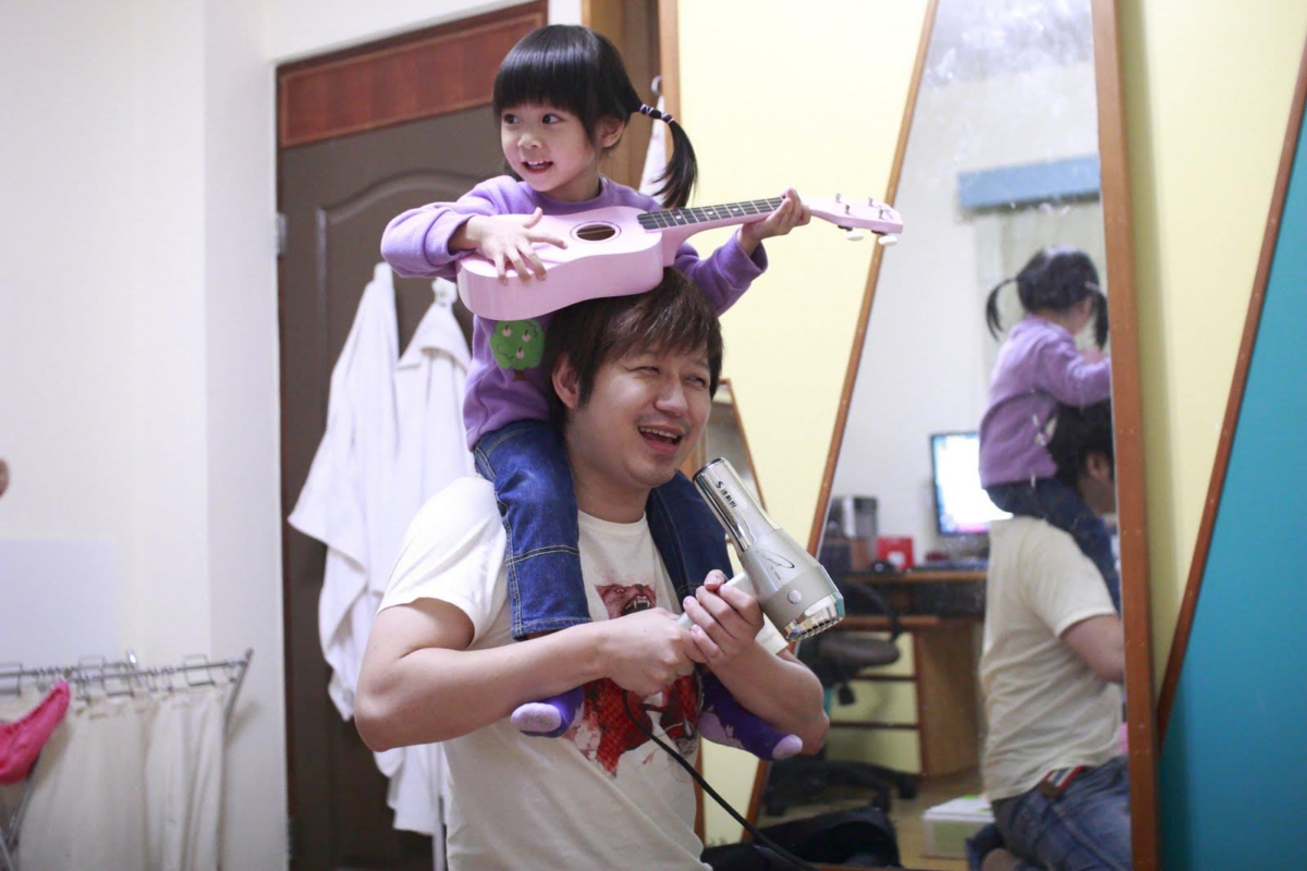 于卉喬與爸爸喬爸