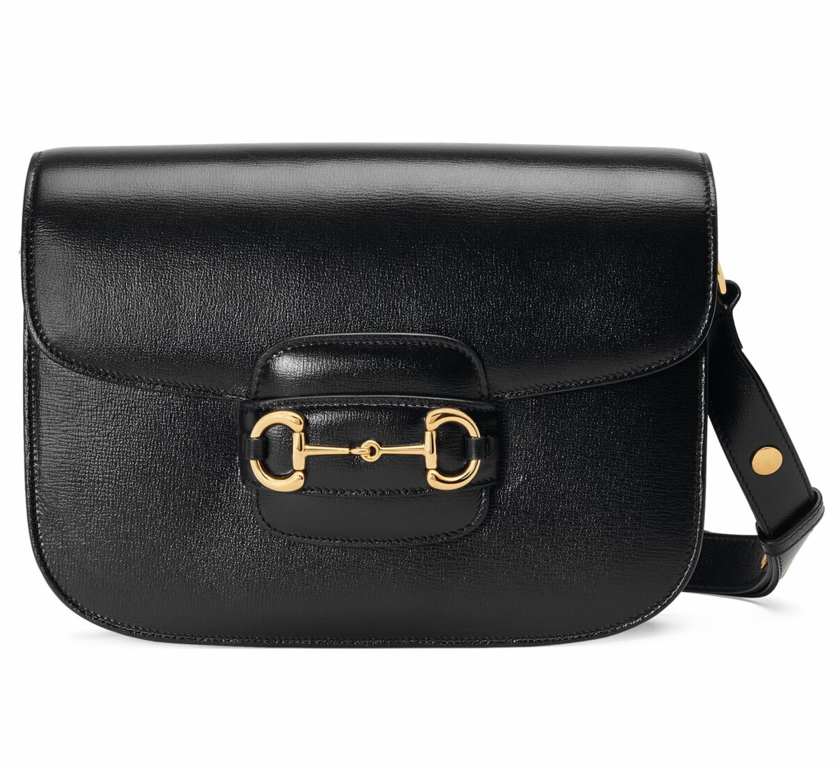 Gucci Horsebit 1955經典肩背包黑色，NT$ 111,200