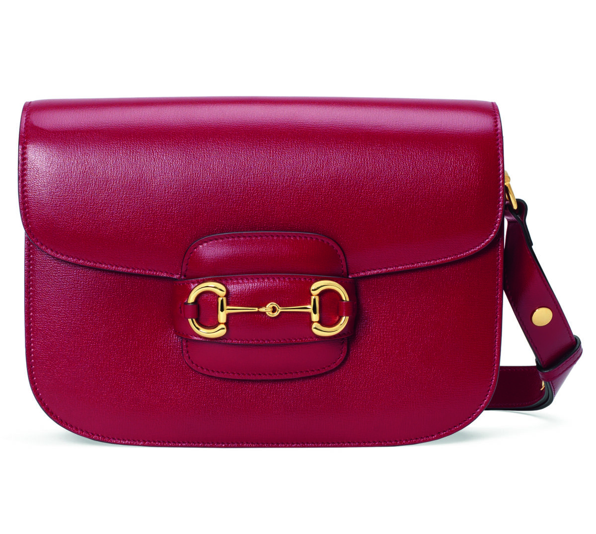 Gucci Horsebit 1955經典肩背包紅色，NT$ 111,200