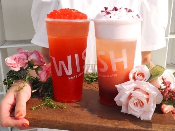 Mr.Wish2款限定玫瑰飲顏值亮麗。