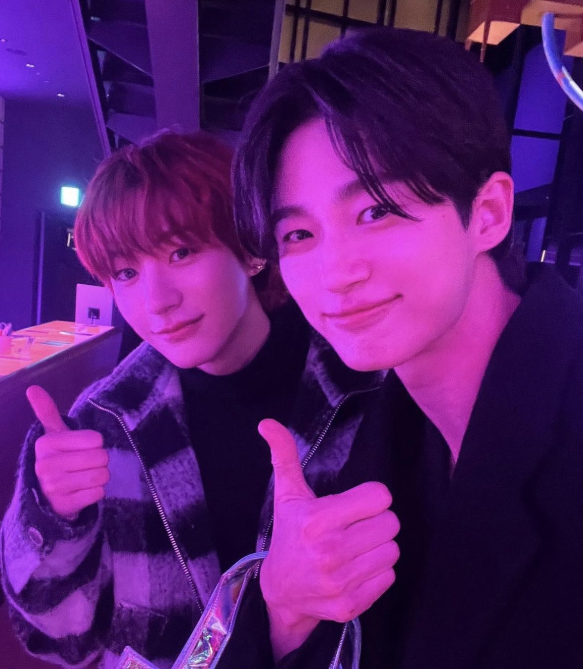 當時邊佑錫笑稱自己願望實現終於見到RIIZE ANTON!