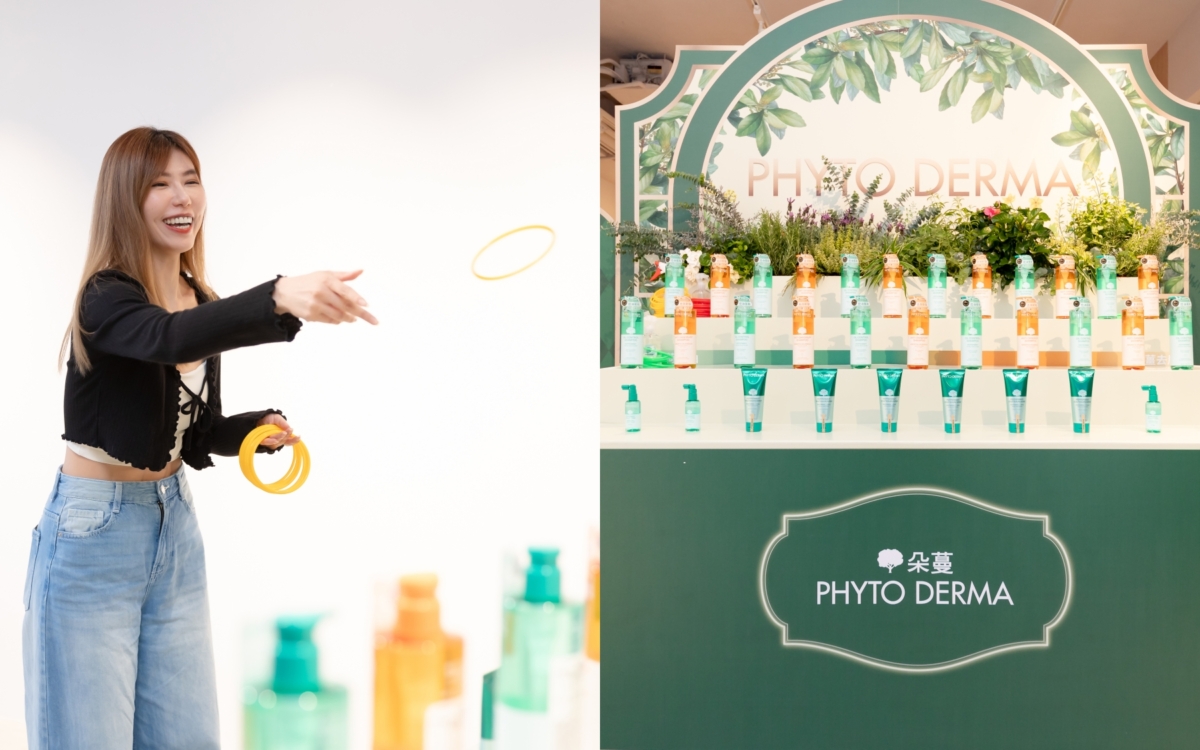 Phyto Derma朵蔓快閃店現場畫面