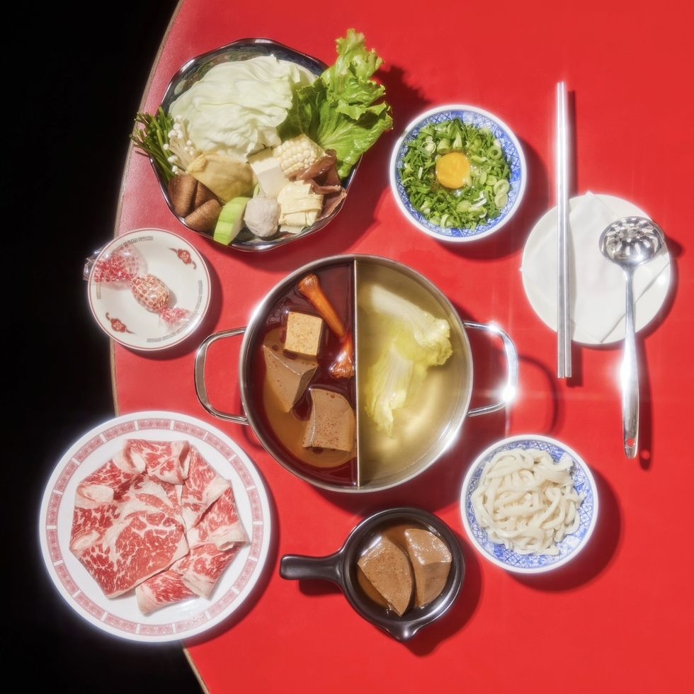 單身族也能痛快享用詹記麻辣火鍋。