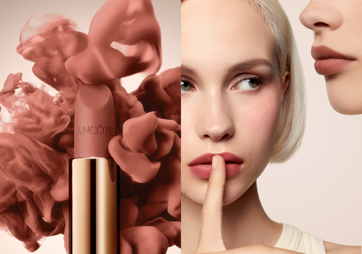 蘭蔻「絕對完美柔霧唇膏」全新裸粉色系｜建議售價NTD1,380