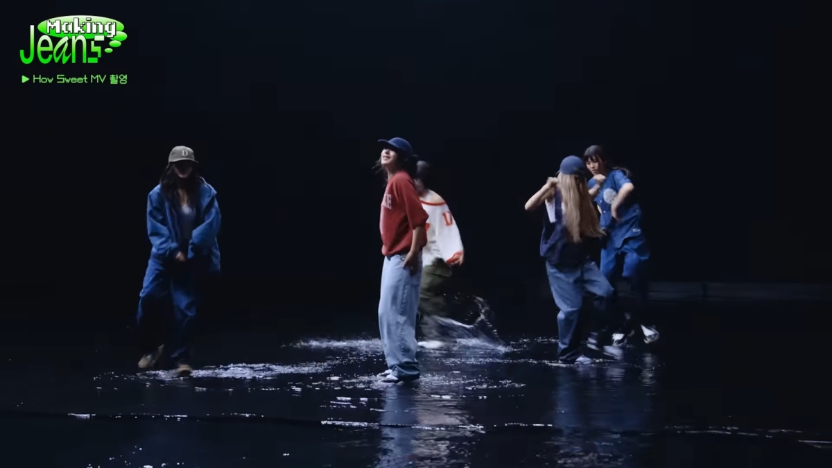 NewJeans〈How Sweet〉黑背景畫面也是在台灣拍攝