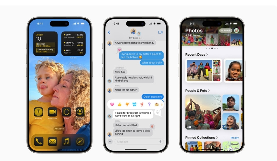 iOS 18 帶來自訂 iPhone 的全新方式、以「訊息」保持聯繫的更多方法、「照片」app 歷來最大幅度改造,以及更多精彩功能。