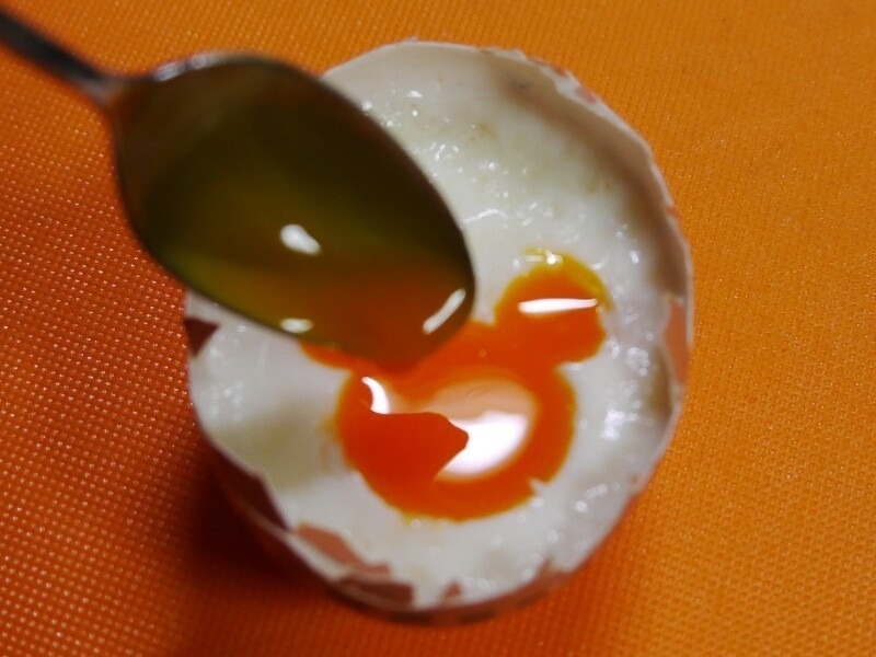 將蛋黃額外塑形