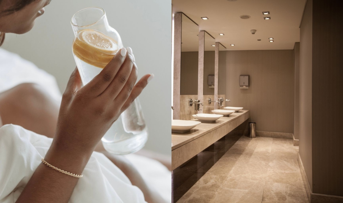 每天喝水2000cc，多排尿少憋尿