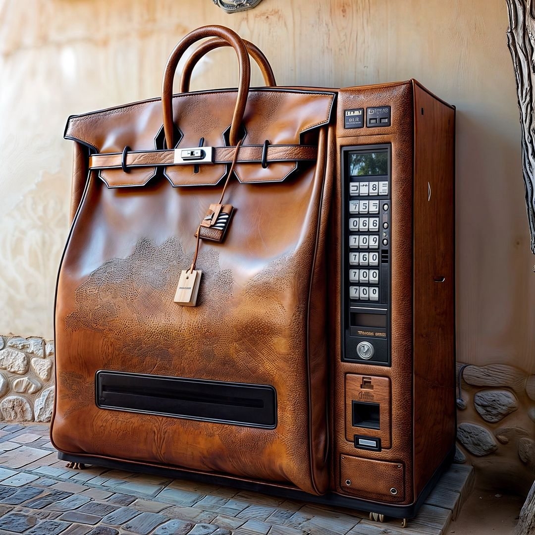 AI生成「愛馬仕柏金包」販賣機