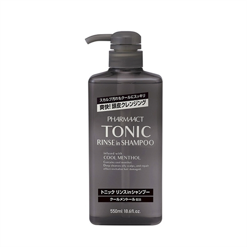 熊野油脂 TONIC酷涼洗潤雙效洗髮精 550ml,NT$299