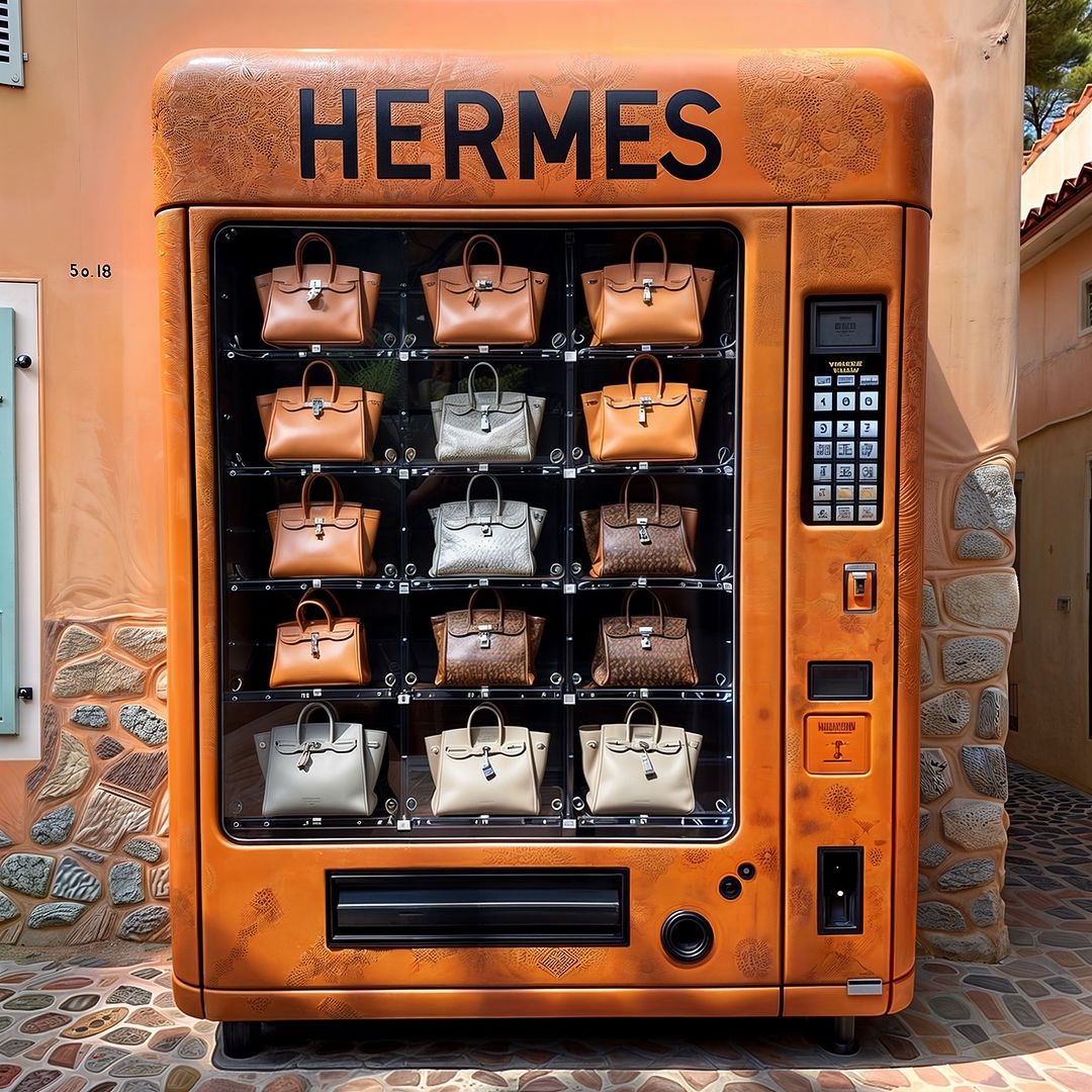 AI生成超逼真「愛馬仕柏金包」販賣機爆紅