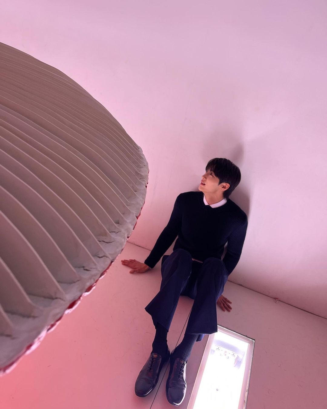 邊佑錫米蘭拍攝