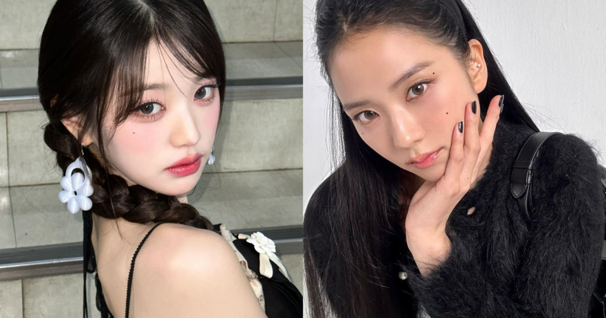 Jisoo、張員瑛臉頰都長有痣