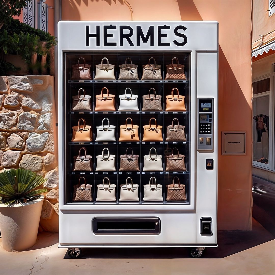 AI生成超逼真「愛馬仕柏金包」販賣機