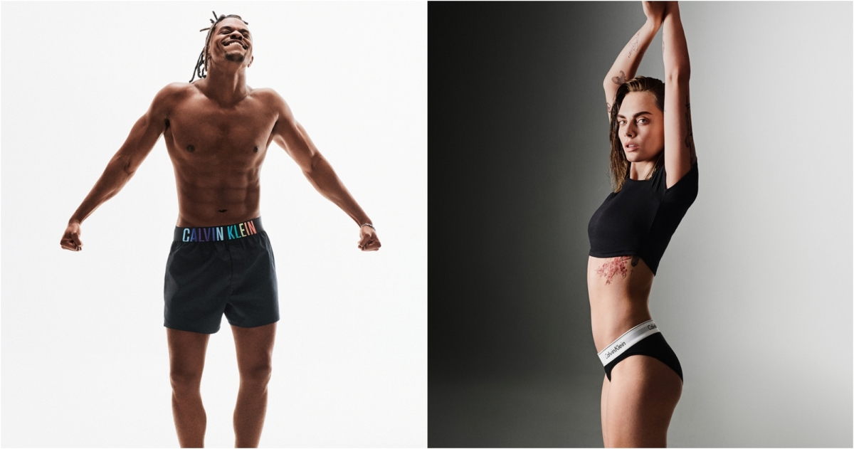 卡拉·迪樂芬妮 (Cara Delevingne)與演員兼歌手傑瑞米·波普 (Jeremy Pope)