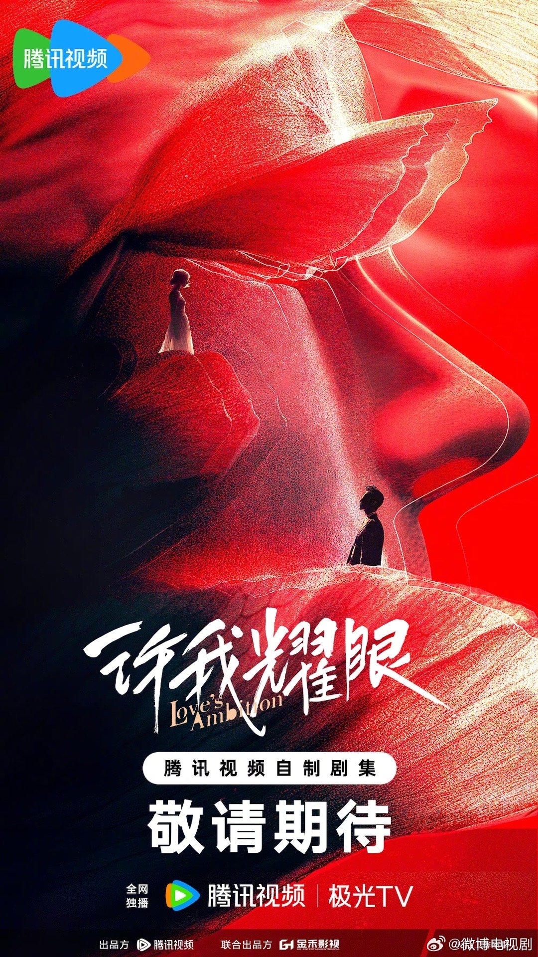 《許我耀眼》首版海報。