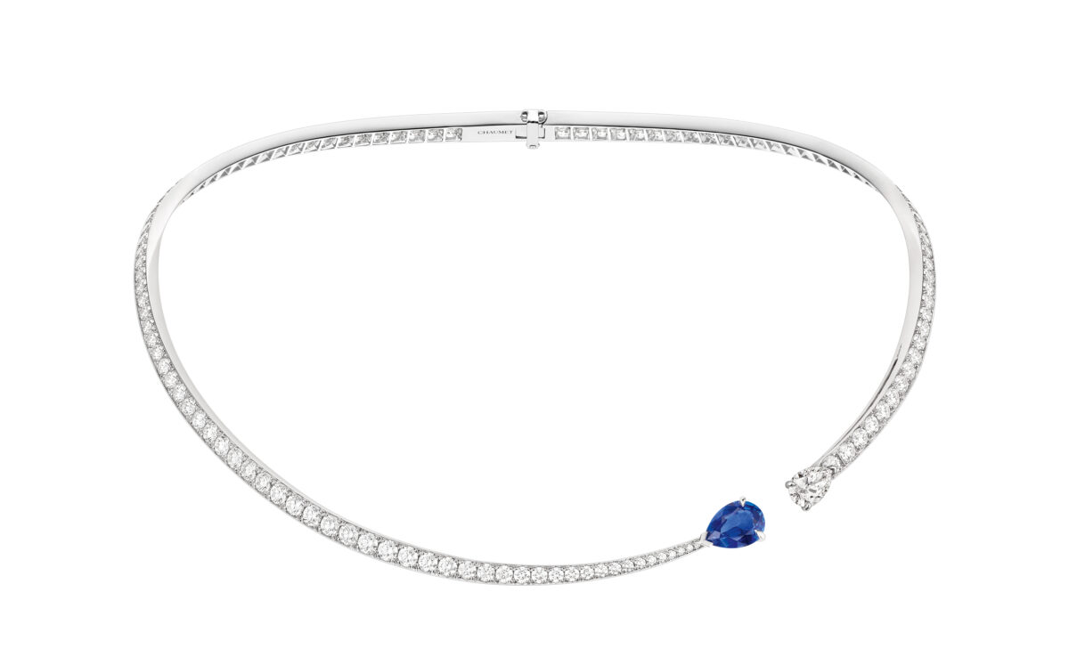 Chaumet Joséphine Duo Éternel 18K 白金項鏈,價格店洽