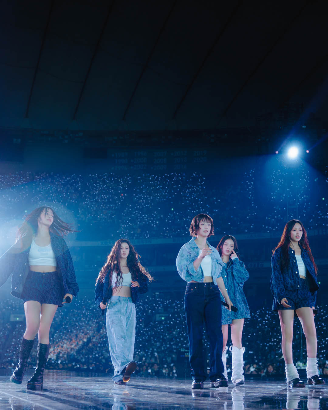 韓國超人氣女團NewJeans最近在東京巨蛋舉辦了盛大的粉絲見面會