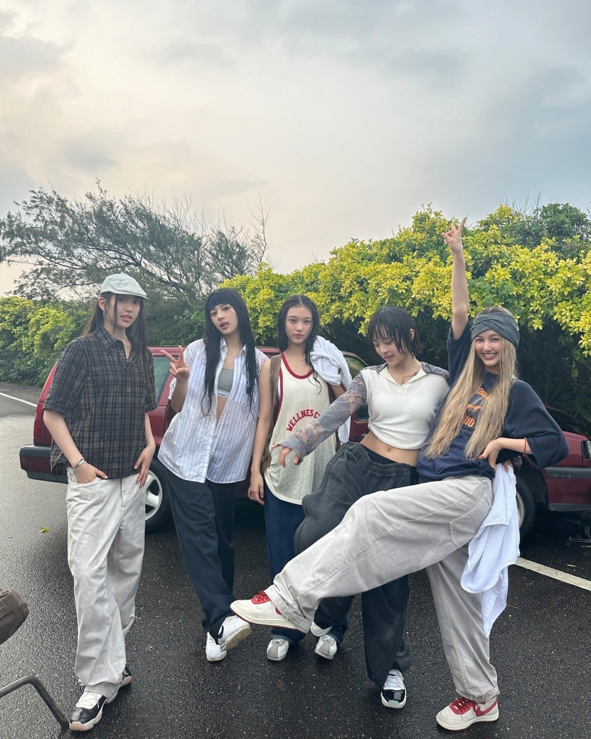 NewJeans台灣團體合照