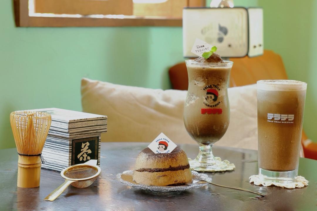 3「辻利宇治焙茶黑糖冰沙」、「辻利宇治焙茶提拉米蘇」、「辻利宇治焙茶歐蕾」（售價NT$180元）。