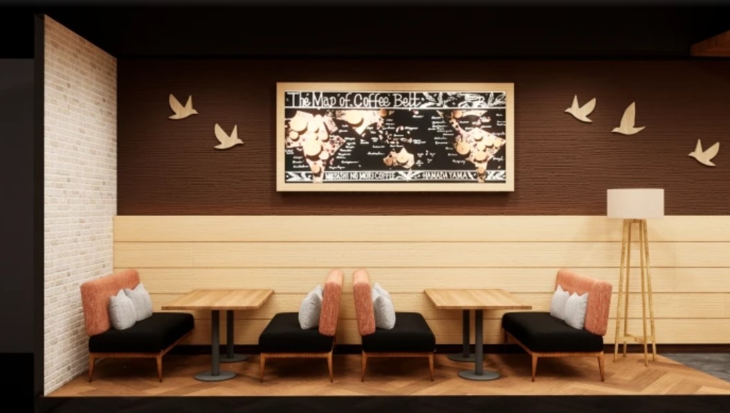 「武蔵野森珈琲Diner」大巨蛋店內裝搶先看！