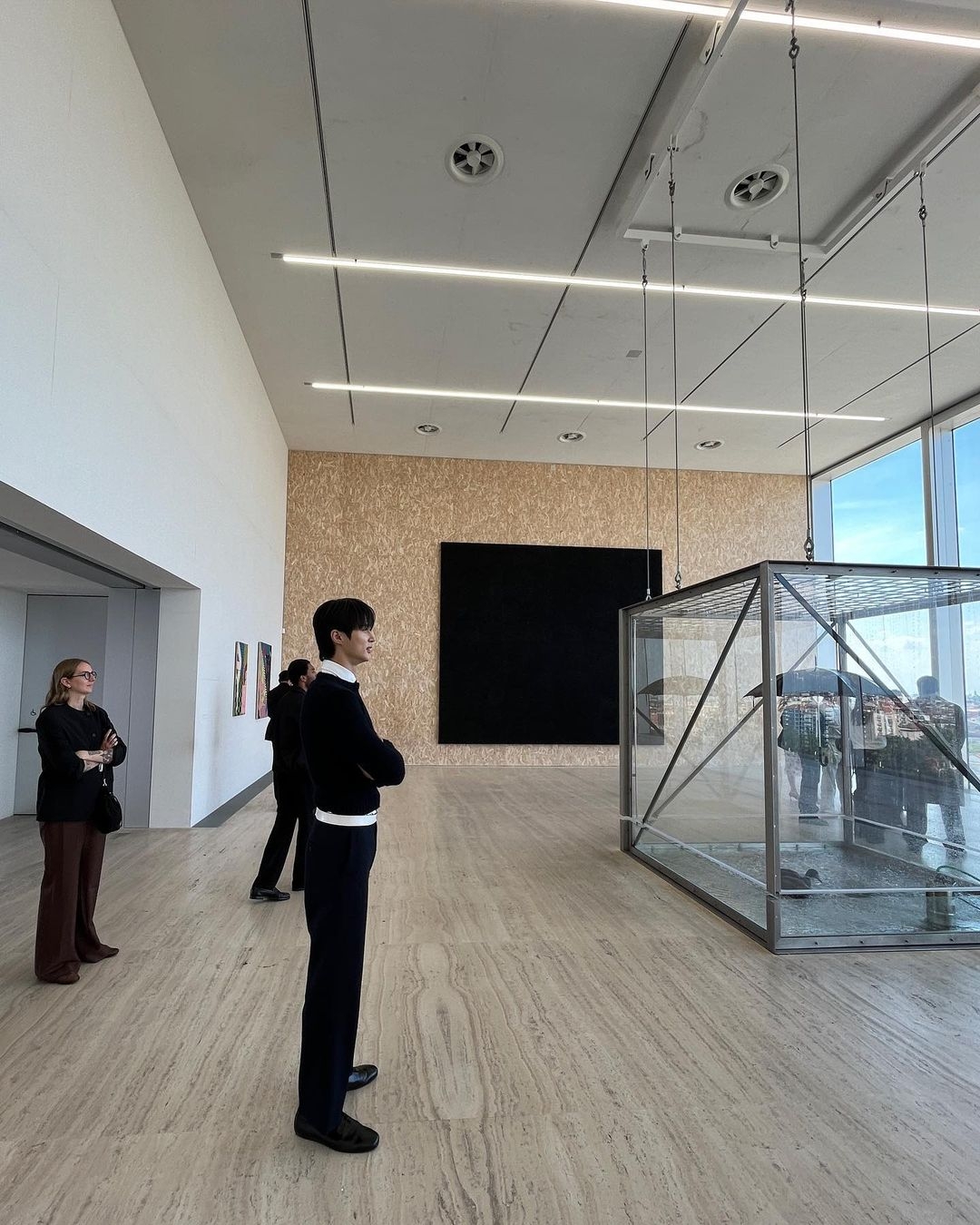 邊佑錫米蘭看秀