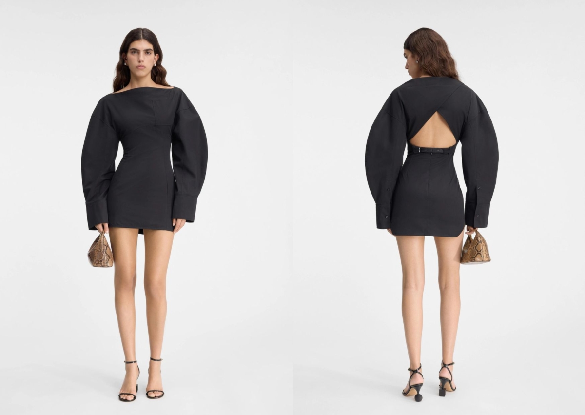 Jacquemus La robe chemise Casaco 船領襯衫連衣裙,NT$ 27,400