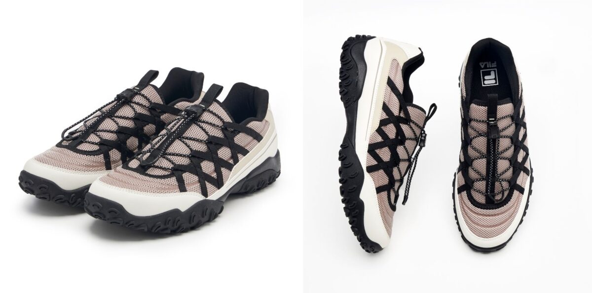 FILA Echappe Lace 中性棕色免綁鞋帶運動鞋,NT$ 3,980