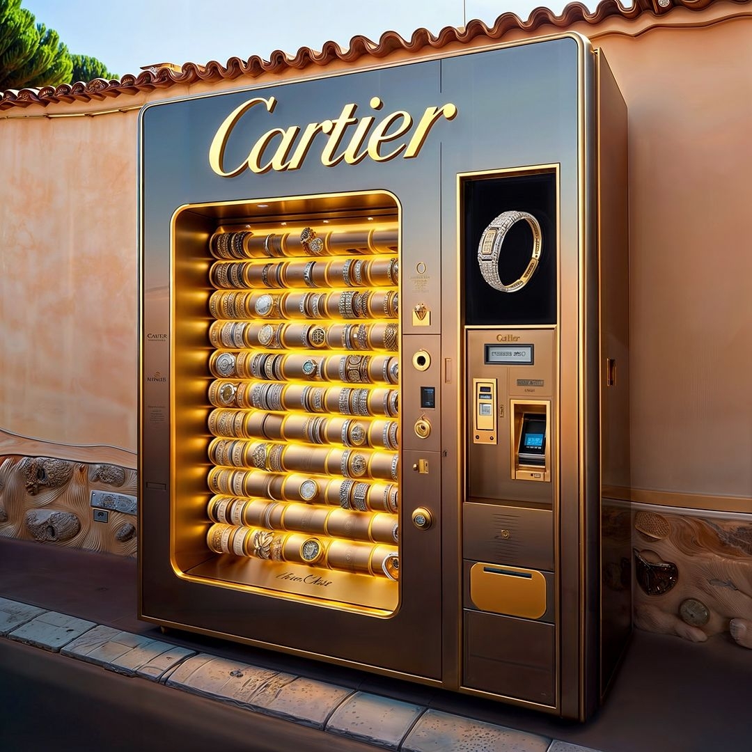 AI生成超逼真「卡地亞首飾」販賣機
