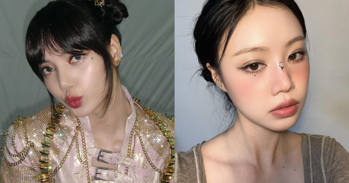 Lisa、徐穗珍眼下都分別長有痣