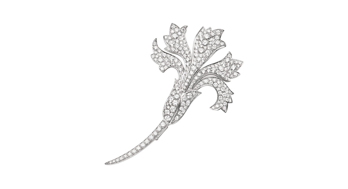 Chaumet Œillet 18K白金胸針,價格店洽